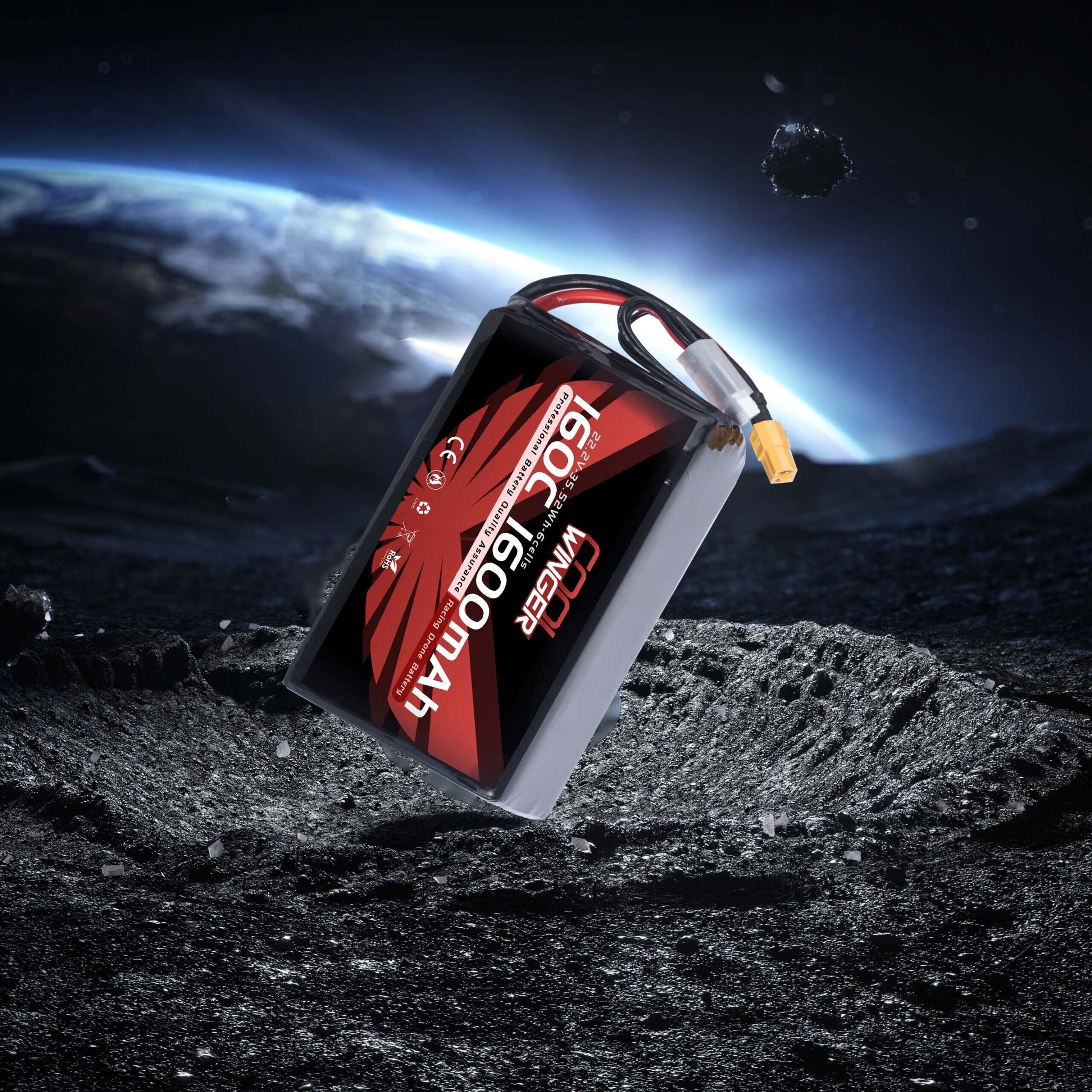 WES CoolWinger LiPo RC Drone Battery Pack 1300mAh - Image 2