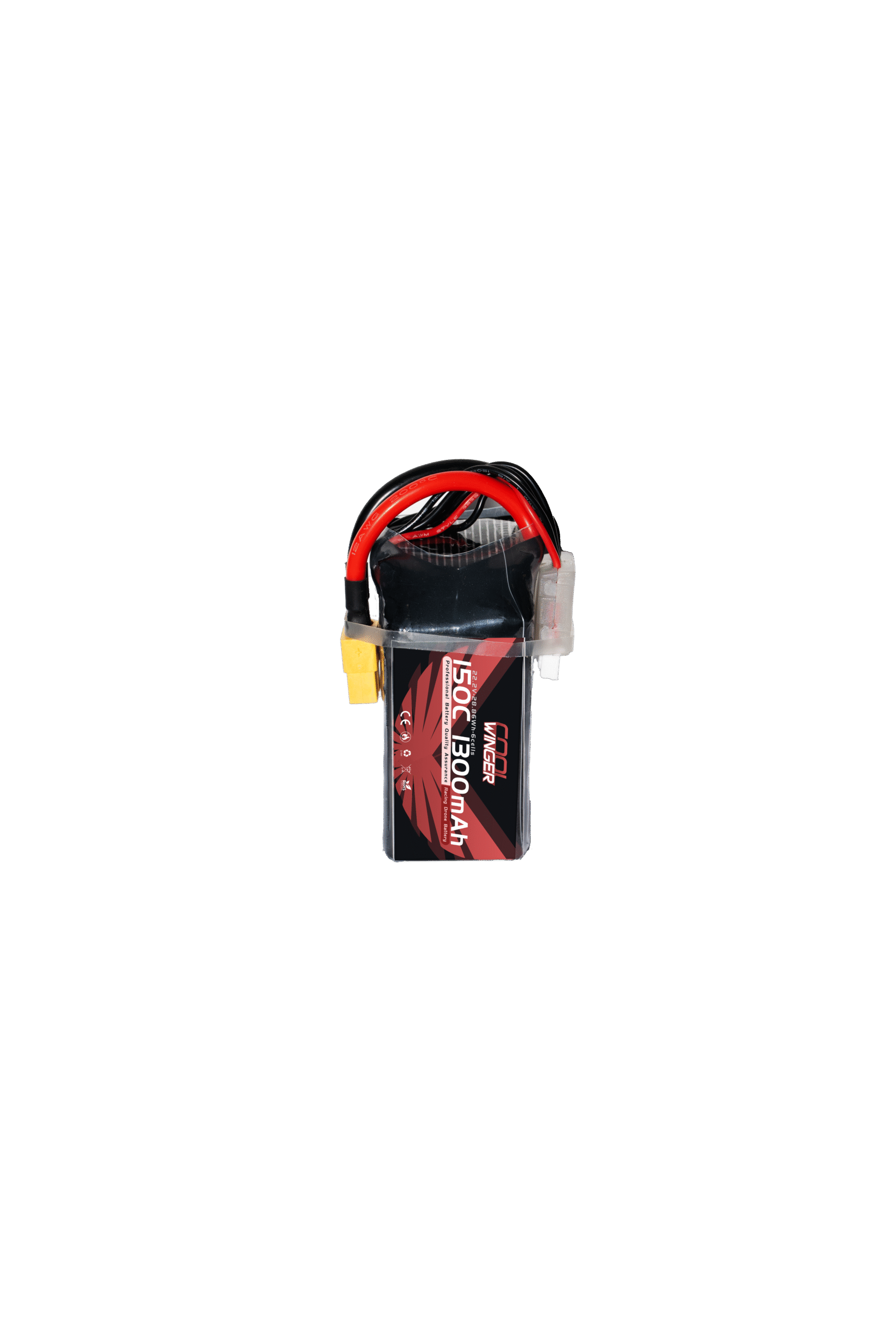 WES CoolWinger LiPo RC Drone Battery Pack 1300mAh - Image 5