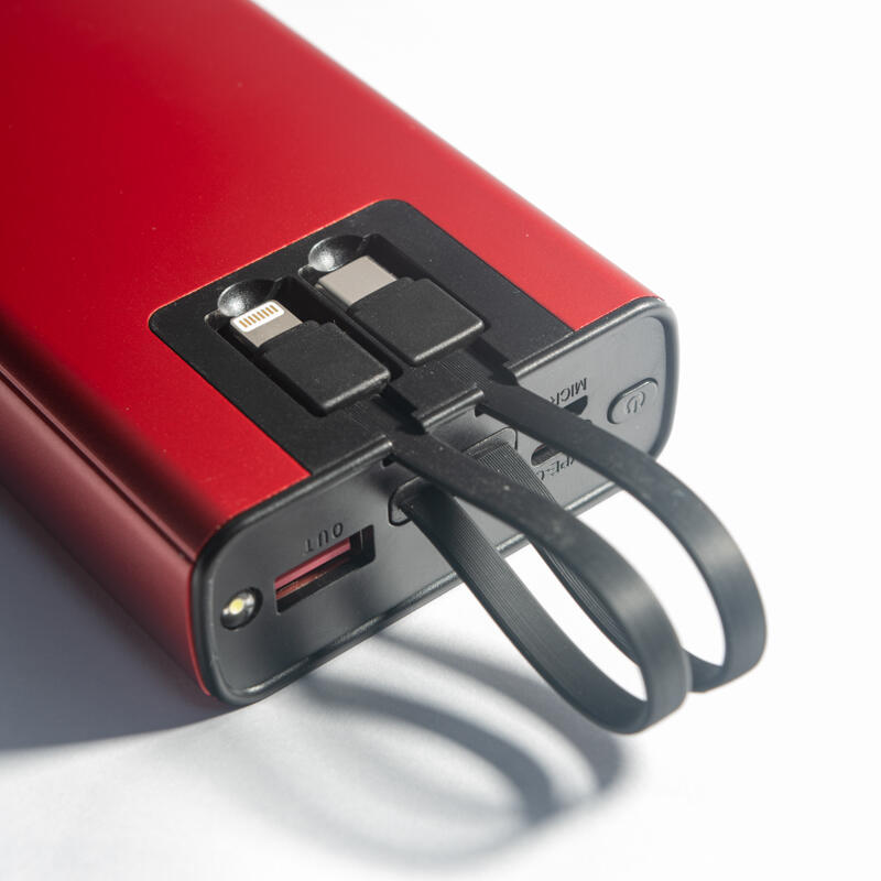 WES Power Bank 10Ah 238.9g Red - Image 4